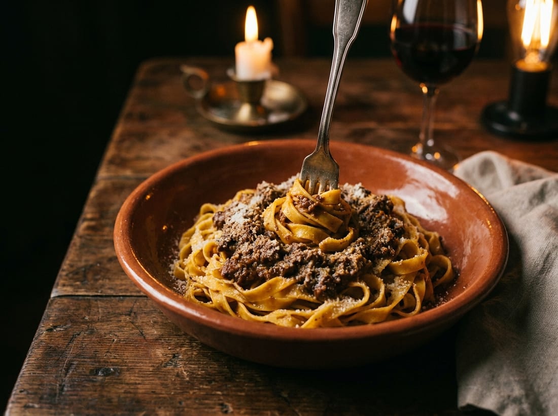 Tagliatelle al Ragù